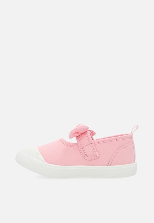 Pop Candy - Bowknot strap sneakers - pink