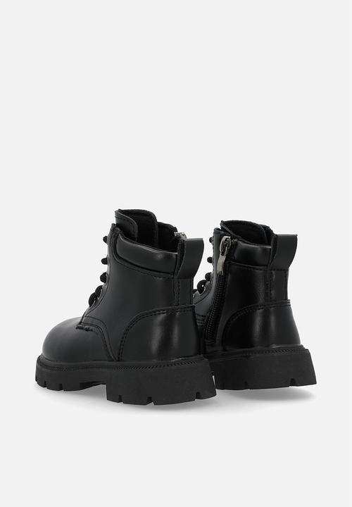 Pop Candy - Lace up boots - black