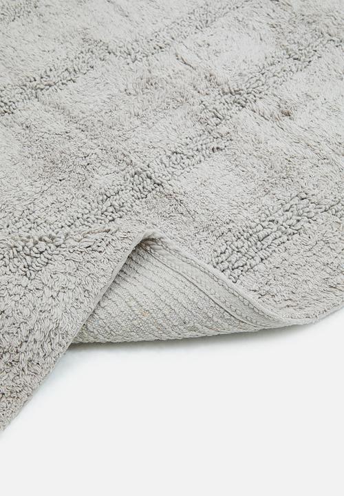 Sixth Floor - Tufted Cotton Bathmat - Grey