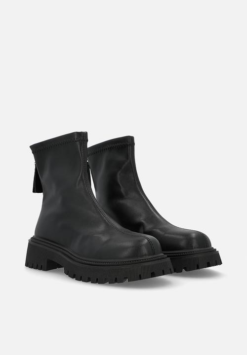 Pop Candy - Chunky sole ankle  boot - black
