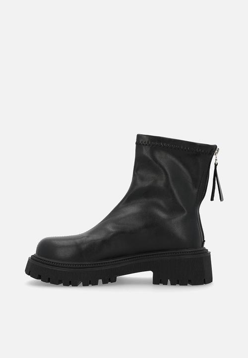 Pop Candy - Chunky sole ankle  boot - black