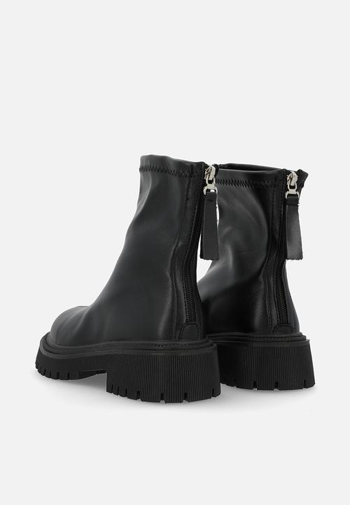 Pop Candy - Chunky sole ankle  boot - black