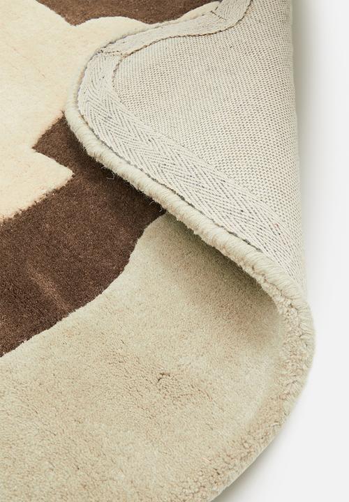Sixth Floor - Handtufted Wool Rug - Brown