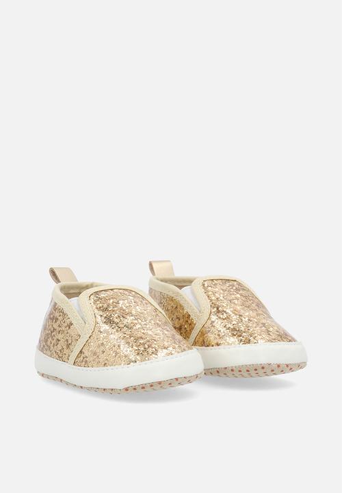 Pop Candy - Mettalic sneakers - gold
