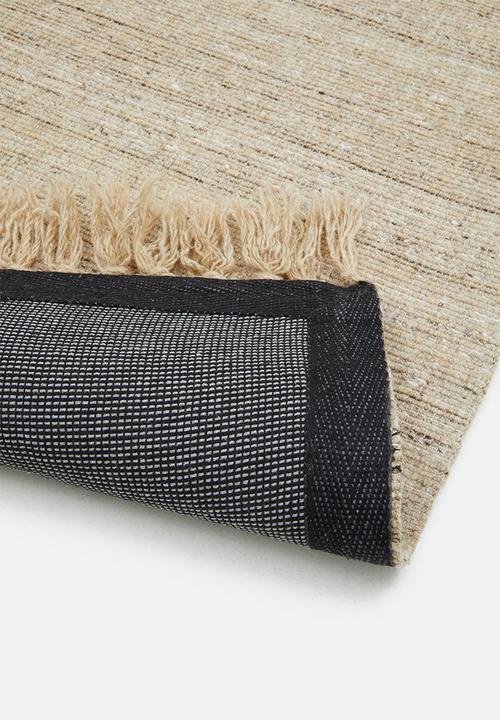 Sixth Floor - Handwoven Wool Blend Rug - Neutral 