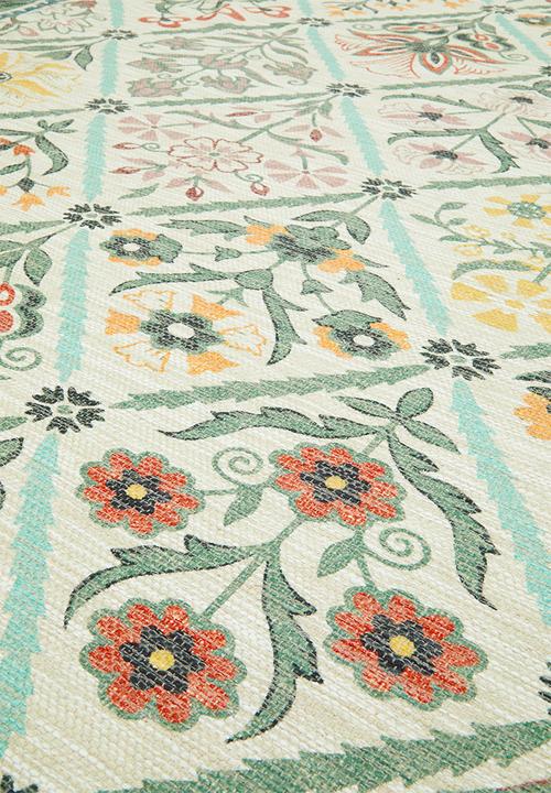 Sixth Floor - Lora tufted printed rug - multi