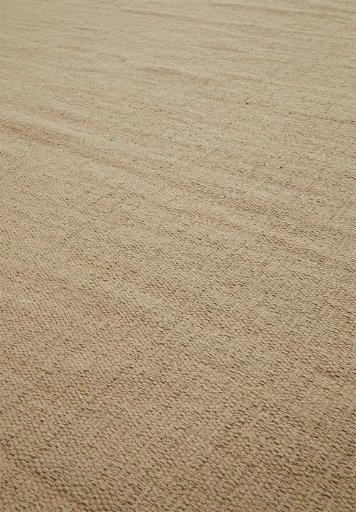Sixth Floor - Textured Cotton Rug - Olive