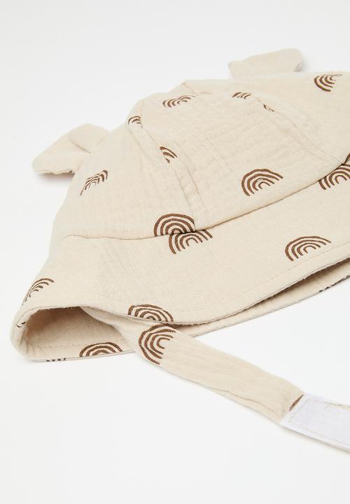 Pop Candy - Printed bucket hat - beige