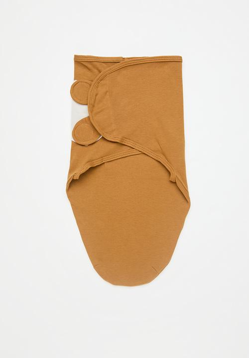 Pop Candy - 2 Pack swaddle set - brown & black