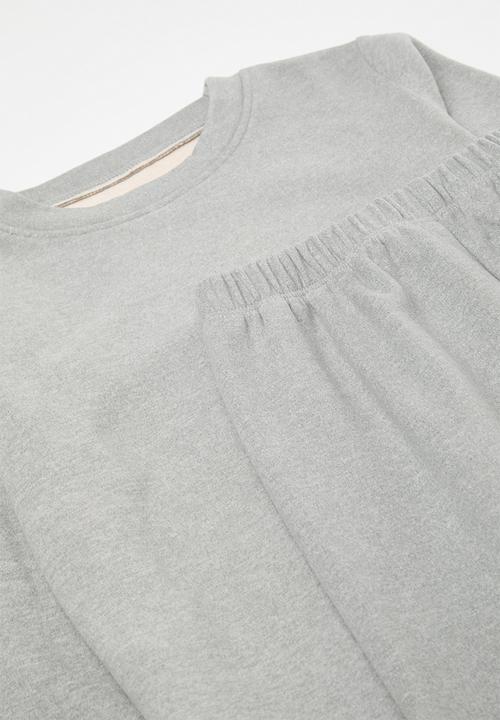 Pop Candy - Top & bottom set - grey