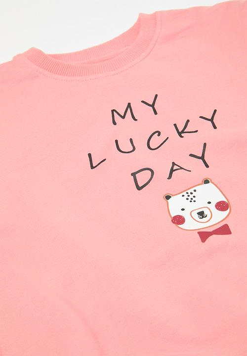 Pop Candy - Sweatshirt & legging set - dusty pink