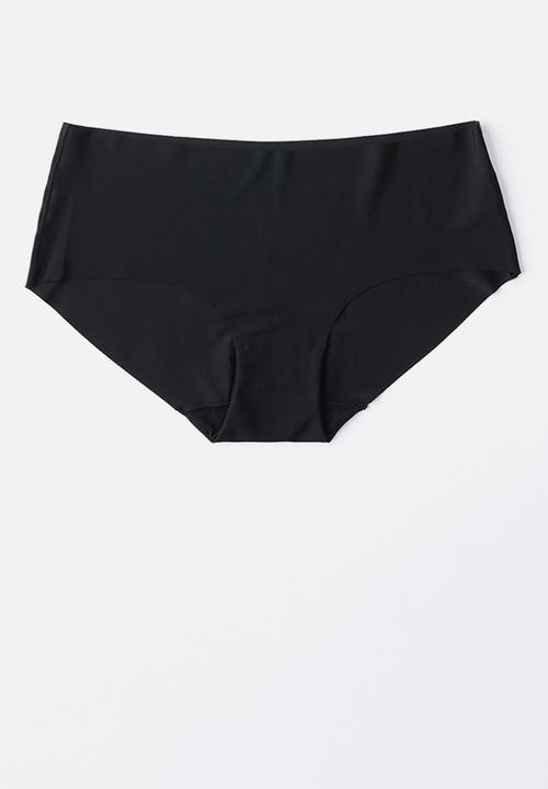 Cotton On - The Invisible Boyleg Brief 2Pack - Black/Frappe