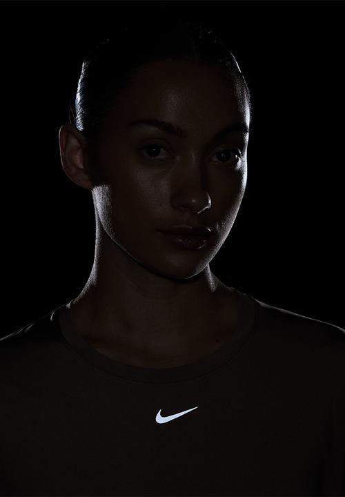 Nike - Nike One Classic Top - Mink Brown/Black