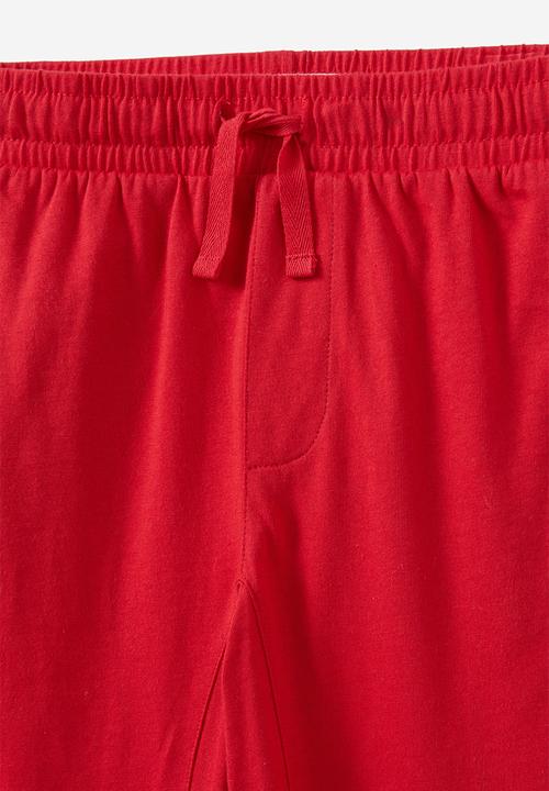 Cotton On - Matty lightweight pant - varsity red