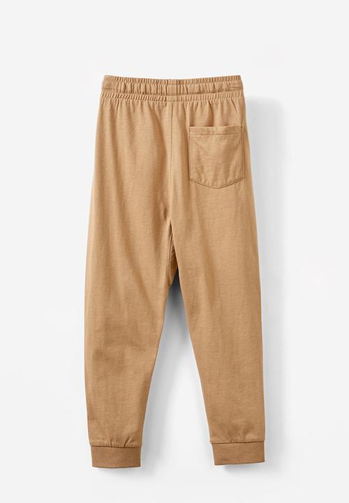Cotton On - Matty lightweight pant - mocha