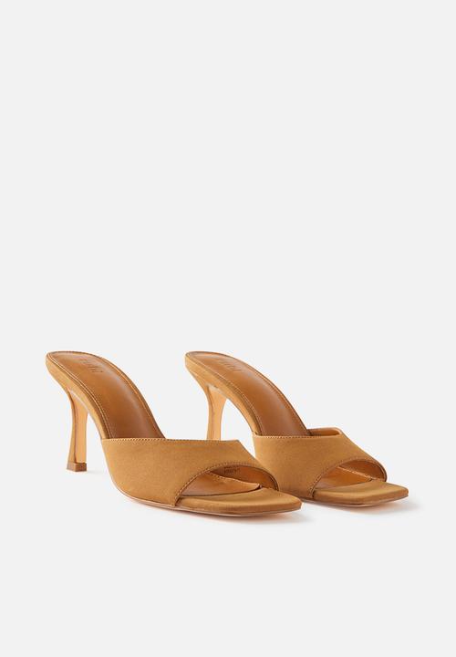 Cotton On - Edie Minimal Mule- Tan Micro