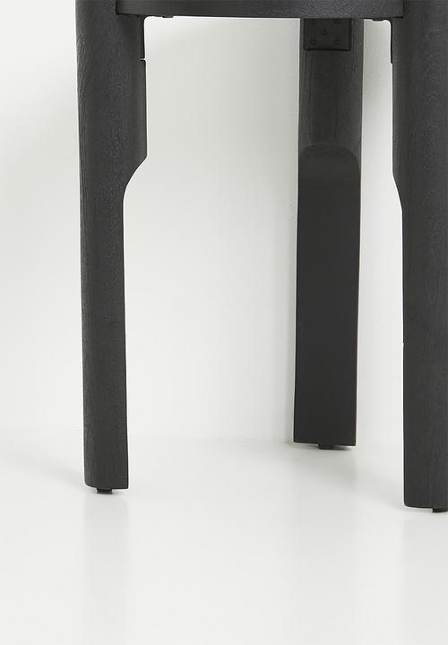 Sixth Floor - Flaire wooden side table - black