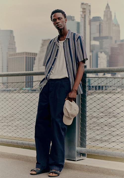 H&M - Relaxed fit worker trousers - blue