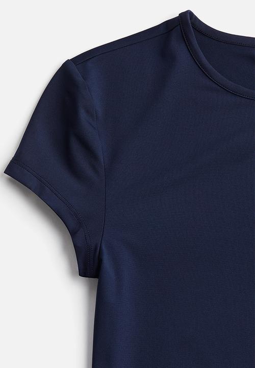H&M - Fitted t-shirt - navy blue