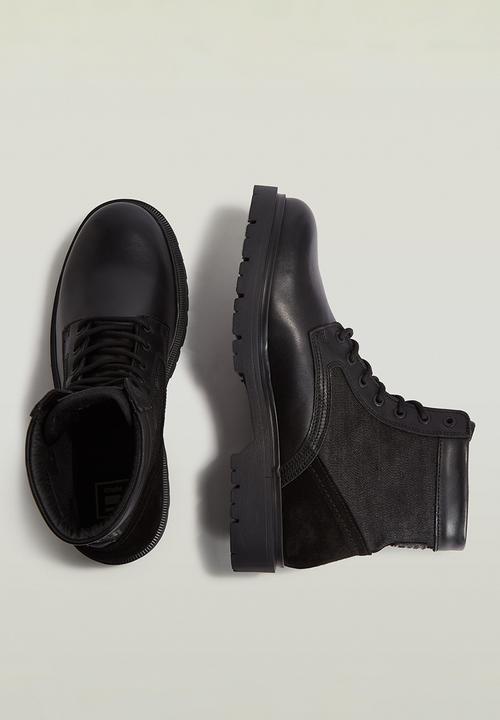 G-STAR - Tyler Boot Mid M - Black