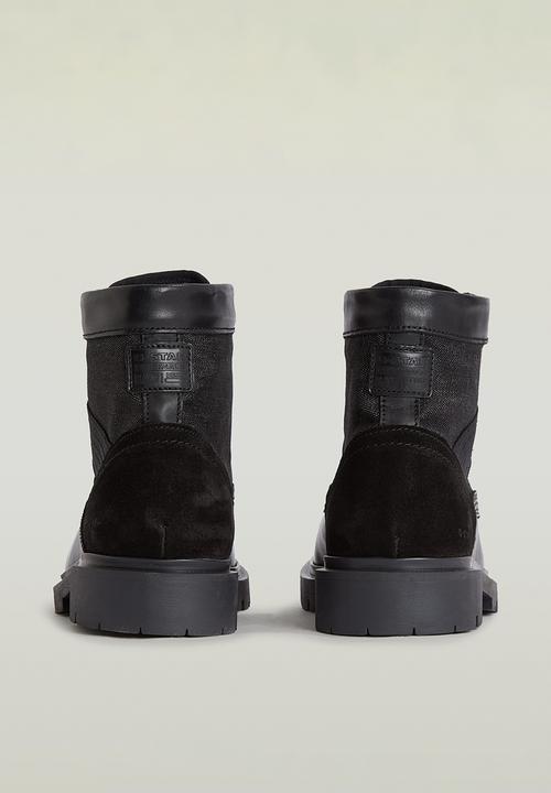 G-STAR - Tyler Boot Mid M - Black