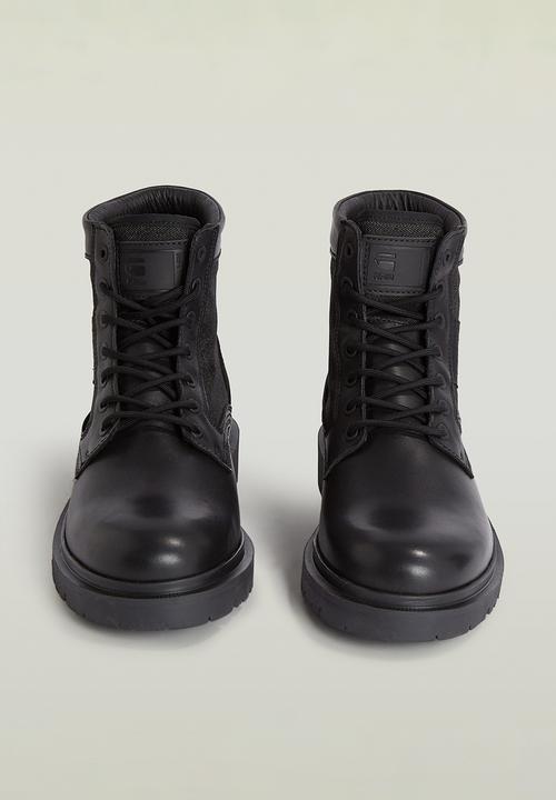 G-STAR - Tyler Boot Mid M - Black