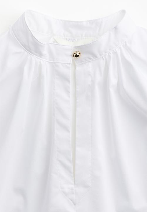 H&M - Loose-fit blouse - white