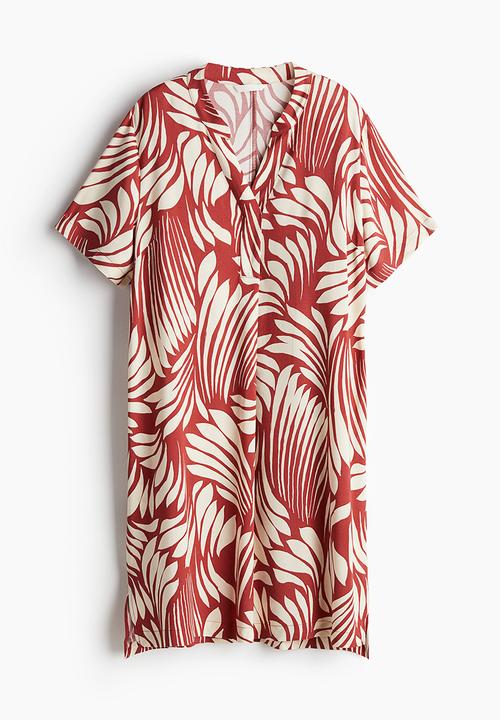 h&m short viscose dress Women's Black Viscose Tunic Dress