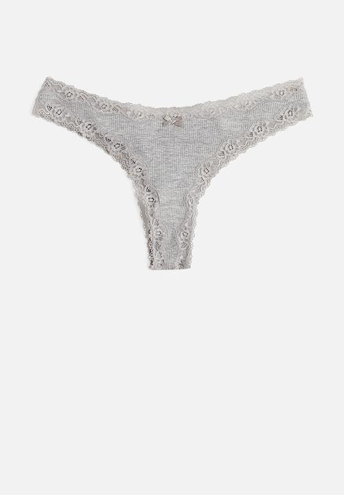 H&M - 3-Pack brazilian briefs - multi