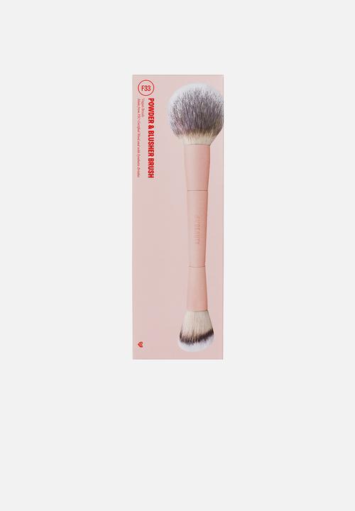 H&M - Powder and blusher brush - light pink