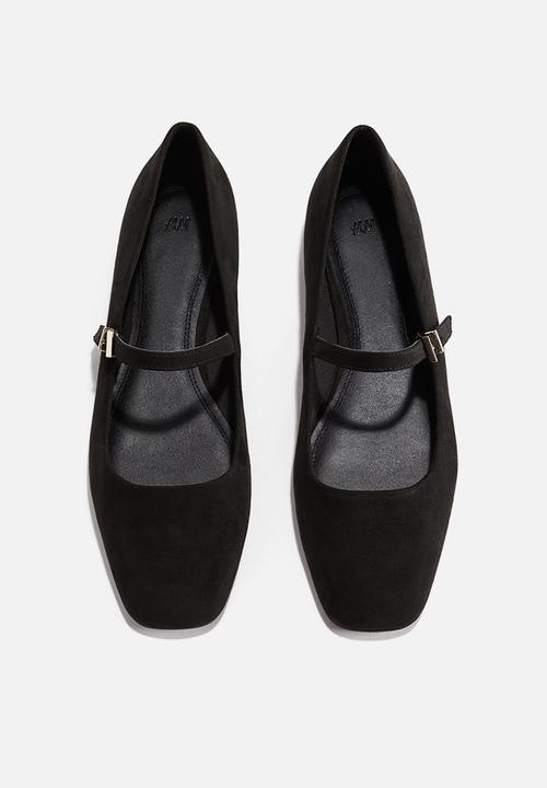 H&M - Mary jane ballet pumps - black
