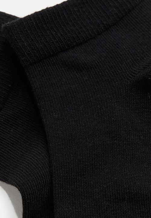 H&M - 5-Pack ankle socks - black