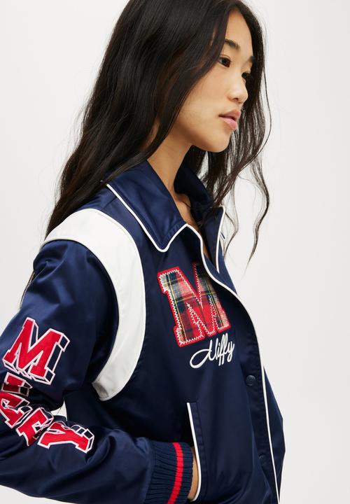 Cotton On - Lcn Miffy Varsity Bomber Jacket - Heritage Blue