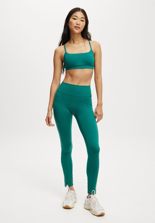 Cotton On - Ultra Soft Side Pocket 7 8 Tight - Alpine Green
