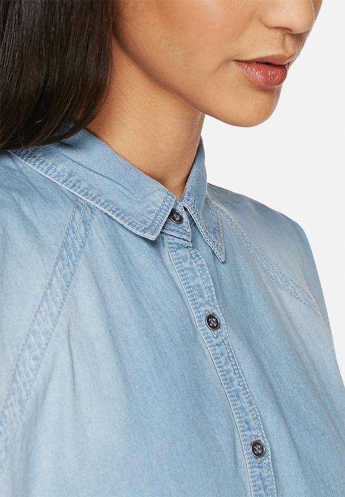 VILA - Vu oversized denim shirt