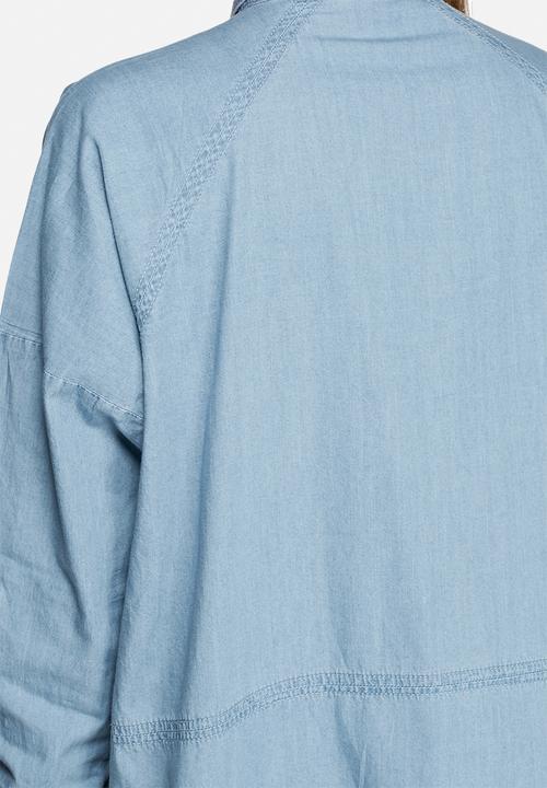 VILA - Vu oversized denim shirt