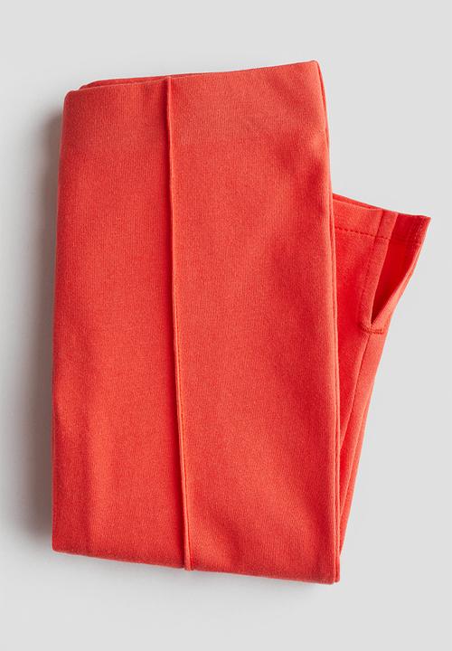 H&M - Jersey capri leggings - red