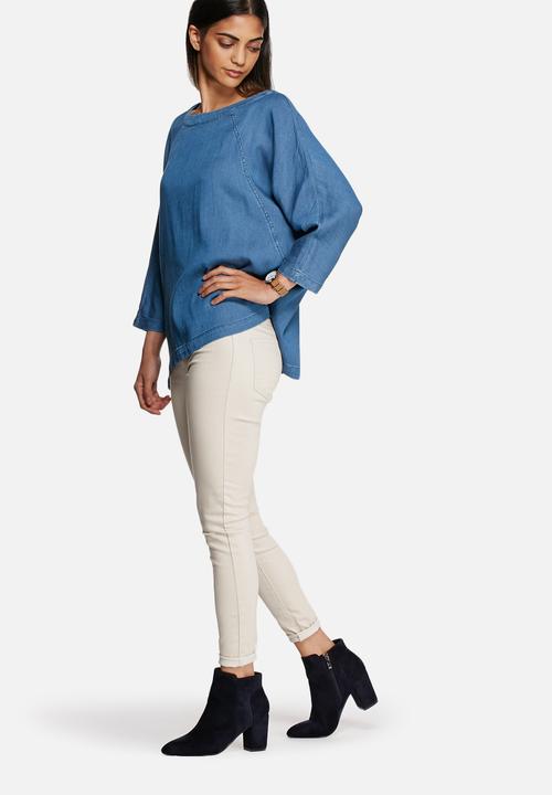VILA - Dona denim top
