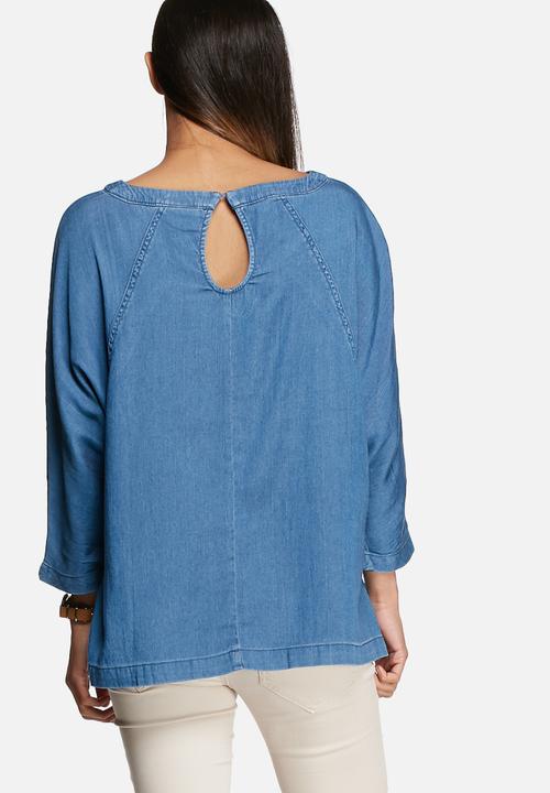 VILA - Dona denim top