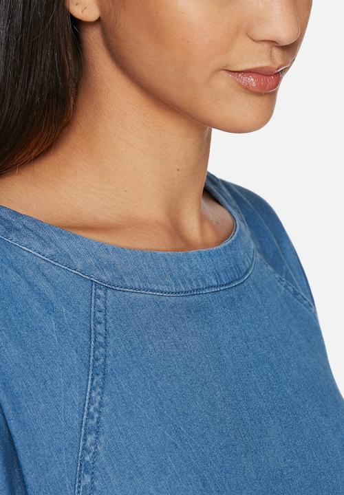 VILA - Dona denim top