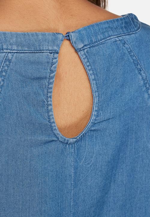 VILA - Dona denim top