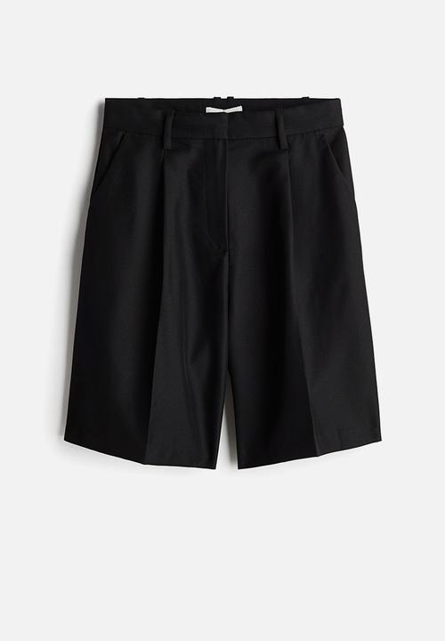 H&M - Bermuda shorts - black
