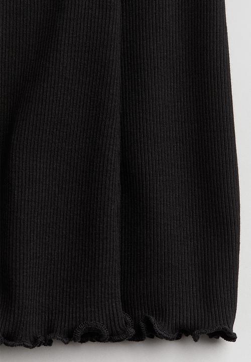 H&M - Flared leggings - black