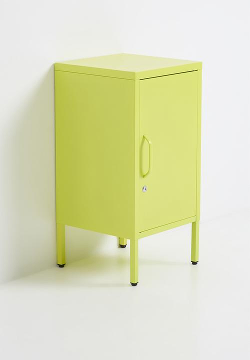 Popstrukt - Sugar Cube Side Table - Cyber Lime