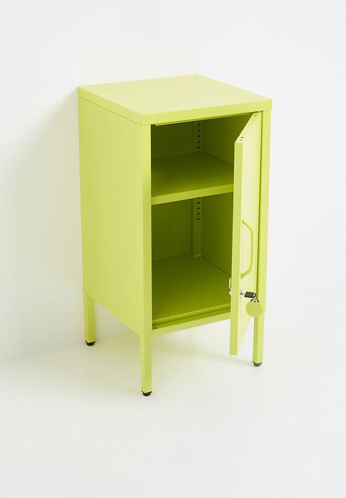 Popstrukt - Sugar Cube Side Table - Cyber Lime