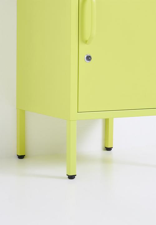 Popstrukt - Sugar Cube Side Table - Cyber Lime