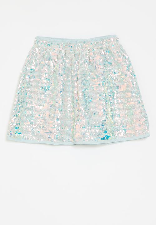 Pop Candy - Sequinned mini skirt - multi