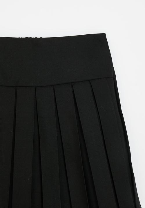 Pop Candy - Pleated skirt - black 