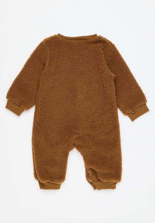 Pop Candy - Teddy romper - brown