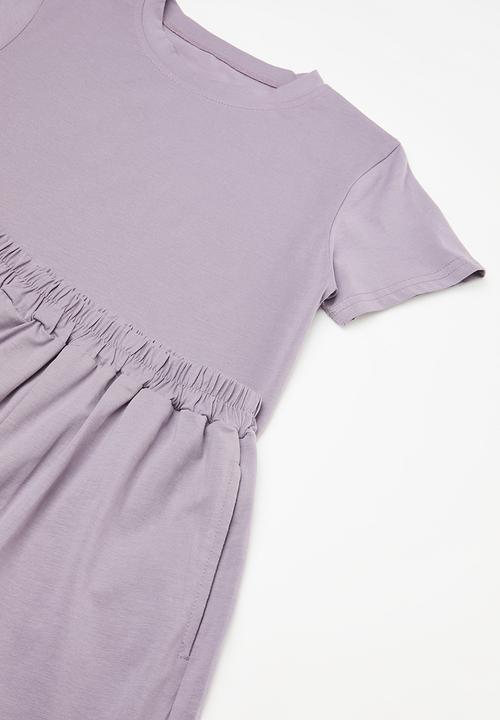 Pop Candy - Tee & short set - purple